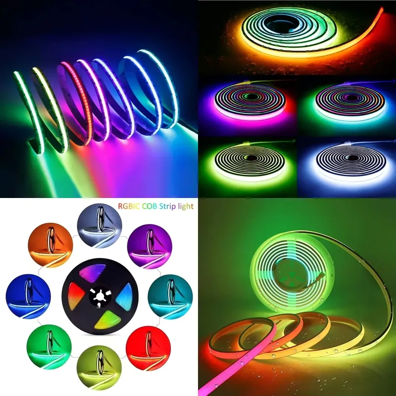 Outdoor Lighting Strip - Banqcn最新高品質RGB ICフルカラーアドレス指定可能調光対応DC24V IP67屋外防水LEDネオンストリップライトロープチューブ