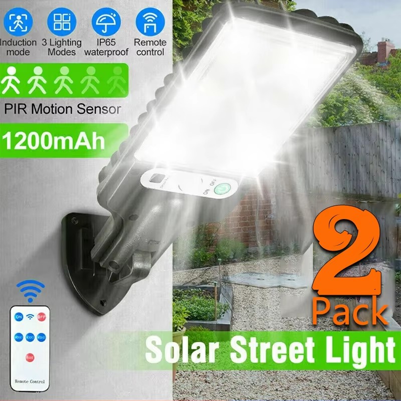 Outdoor Lighting Quality - 屋外ソーラーガーデンライト 人感センサー搭載 3モード テラス/ガレージ/中庭用 防水屋外ソーラーランプ