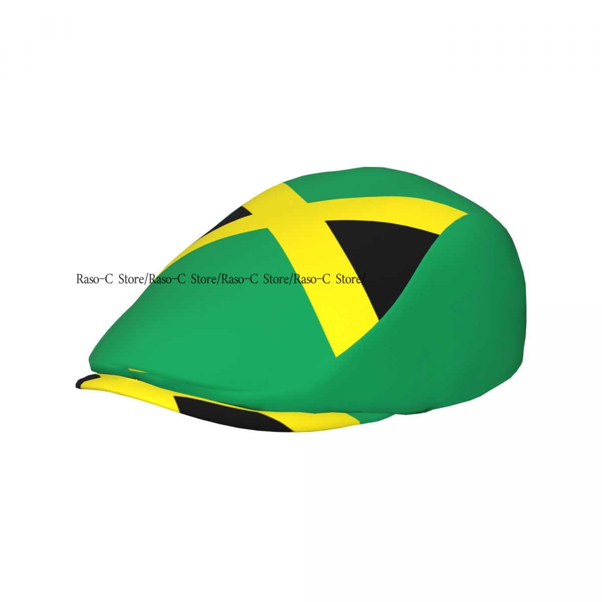 Outdoor Lighting Jamaica - 春夏用大人用フラットキャップ ジャマイカ国旗柄 ユニセックス ニュースボーイ アイビーキャップ 軽量