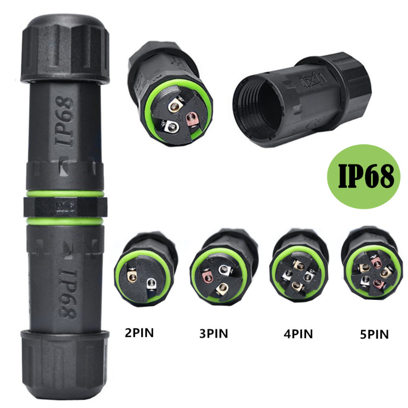 Outdoor Lighting Connectors - M16 防水ケーブルコネクタ IP68 屋外 2 3
