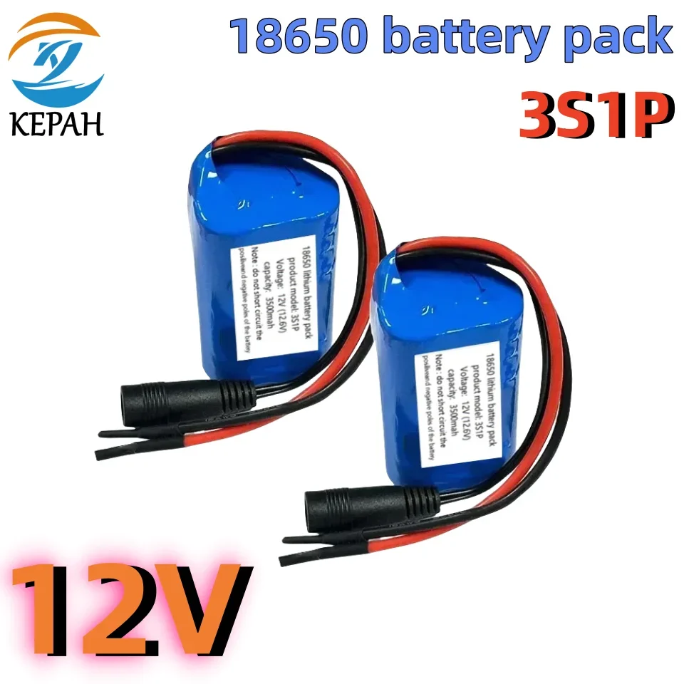 Outdoor Lighting Volt - 12V バッテリー 3S1P 18650 大容量屋外モバイル電源ソーラーライトボックススピーカーバッテリー充電式ボルト