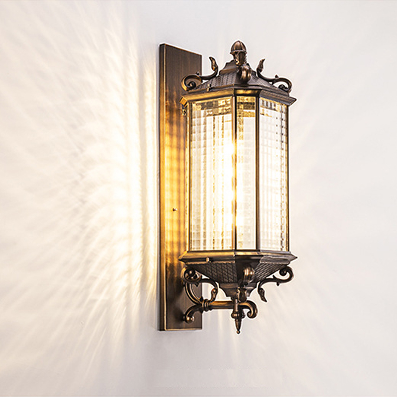 Outdoor Lighting For Front Of House - レトロなスタイルの防水ウォールランプ,屋外照明,庭,廊下,e27のヨーロッパの照明,レトロなスタイル