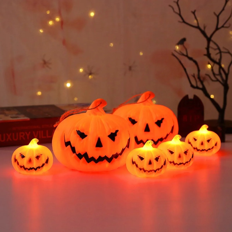 カボチャランタンハロウィンゴーストフェイスランプキッズギフト - Landscape Spike Light のレビューと価格