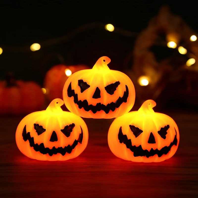 カボチャランタンハロウィンゴーストフェイスランプキッズギフト - Landscape Spike Light のレビューと価格