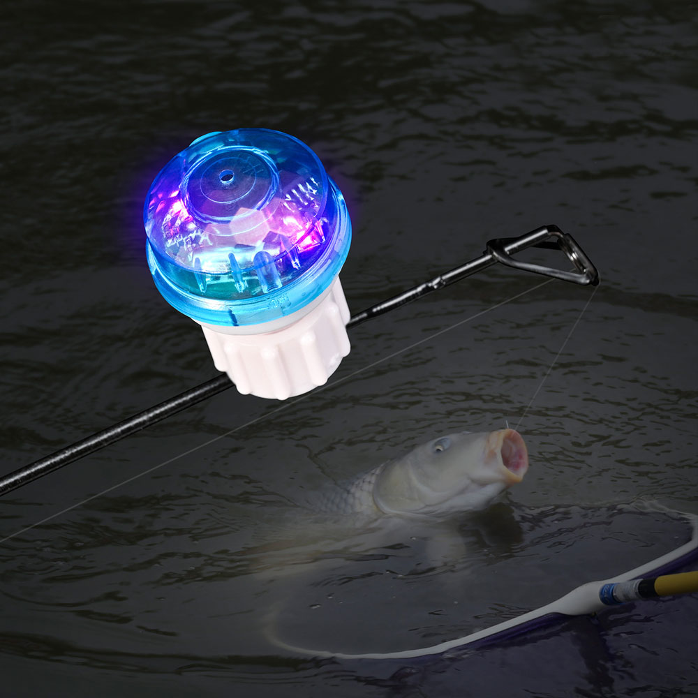 釣竿ポールライトユニバーサル釣竿アラームライト滑り止め魚咬傷 - Outdoor Lighting Connectors のレビューと価格