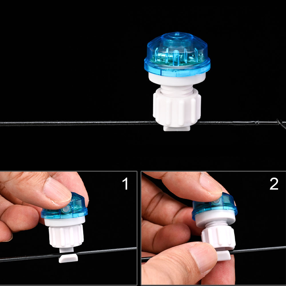 釣竿ポールライトユニバーサル釣竿アラームライト滑り止め魚咬傷 - Outdoor Lighting Connectors のレビューと価格