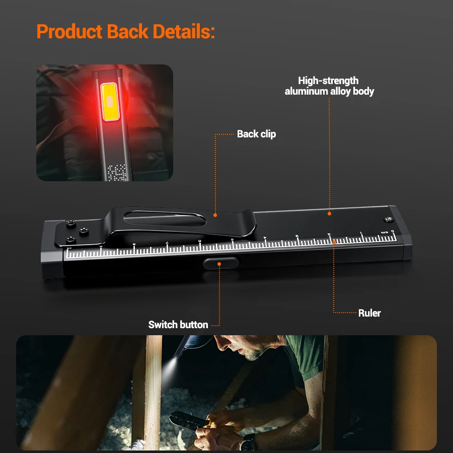 ミニポータブル充電式LED懐中電灯、防水屋外作業用ポケット懐 - Outdoor Lighting Quality のレビューと価格
