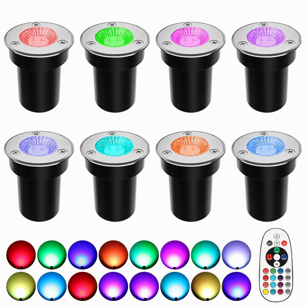 RGBW低電圧景観照明LEDカラーチェンジウェルライト屋外防 - Landscape Spike Light のレビューと価格