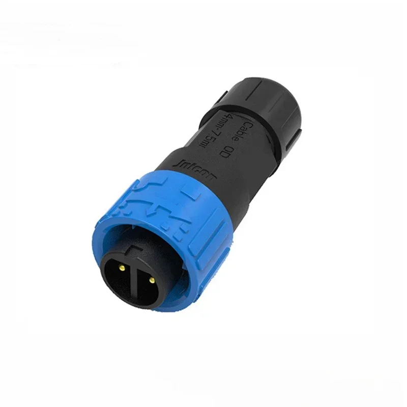 2ピンM16電源コネクタセルフロック式アセンブリIP67防水 - Outdoor Lighting Connectors のレビューと価格