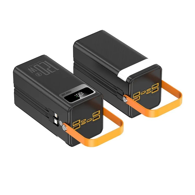 80000mAhソーラーパワーバンク 120W超高速充電 大 - Outdoor Lighting Transformer のレビューと価格