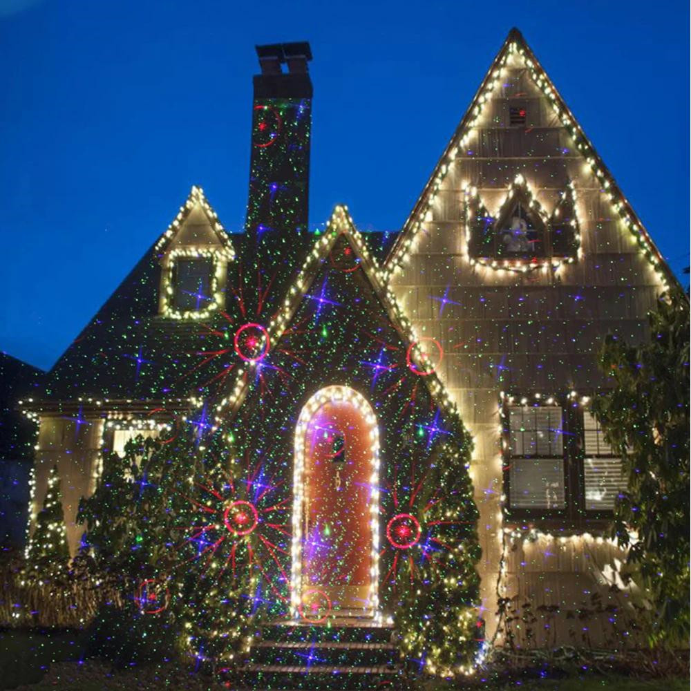 レーザー光を備えた宇宙パターンのプロジェクター,屋外の壁の装 - Outdoor Lighting For Front Of House のレビューと価格