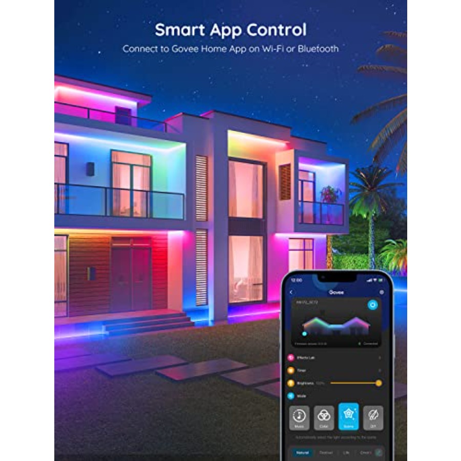 パティオや軒先の装飾用屋外LEDストリップライト、シリコンコ - Outdoor Lighting Strip のレビューと価格