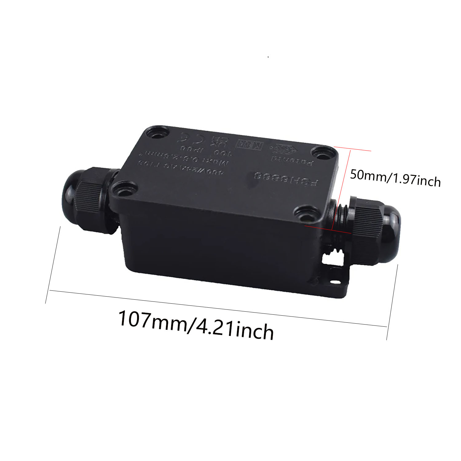 2ウェイ屋外防水IP66対応電気ケーブル接続端子付きジャンク - Outdoor Lighting Connectors のレビューと価格