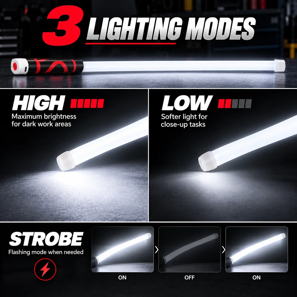 30インチのフレキシブルなLEDストリップライト。車載用作業 - Outdoor Lighting Strip のレビューと価格