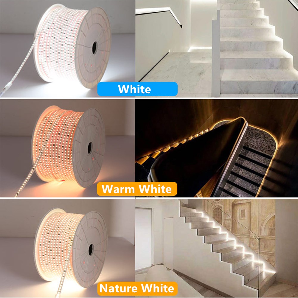 AC Led ストリップライト 220V ランプ 2835  - Outdoor Lighting Volt のレビューと価格