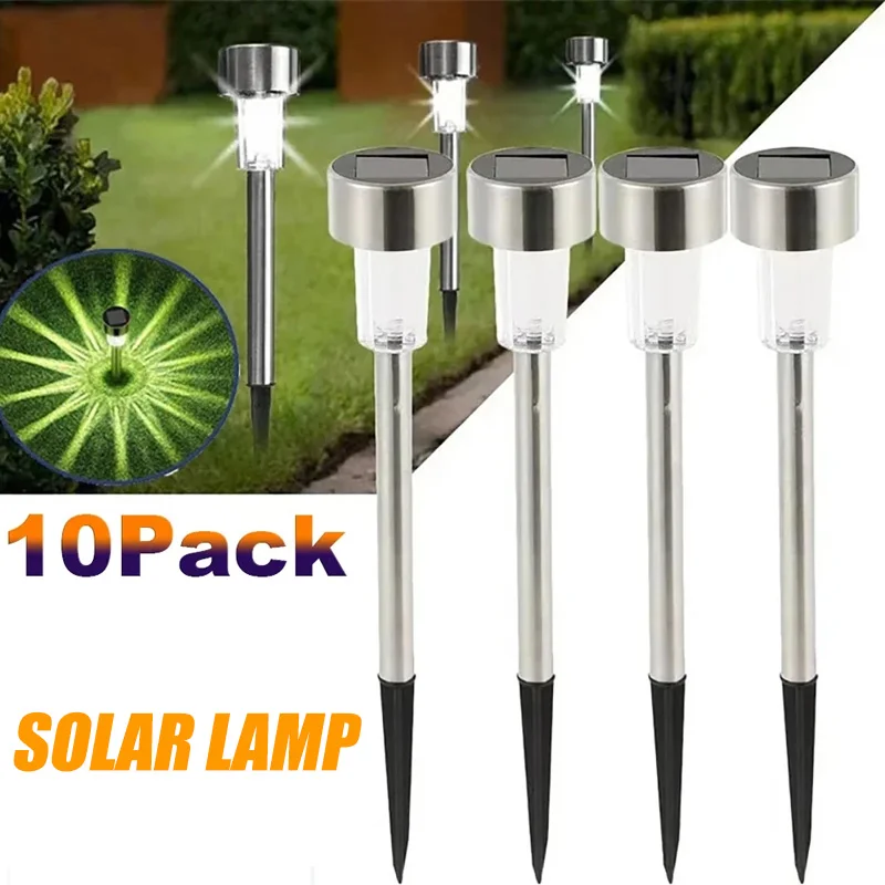 ソーラー屋外ライトガーデンランプ太陽光発電防水風景パス屋外庭 - Landscape Spike Light のレビューと価格