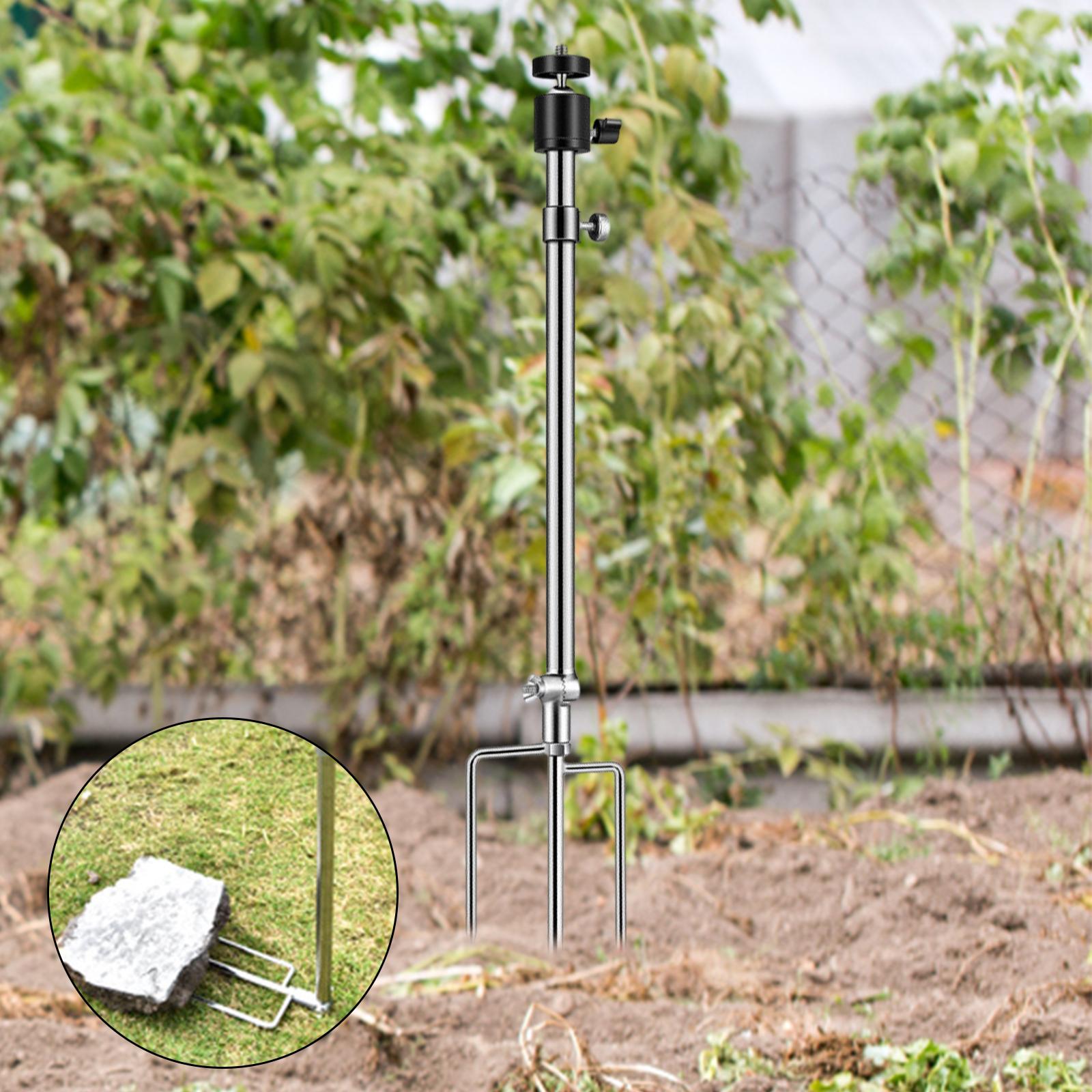 格納式キャンプランタンスタンド 軽量照明ポール フック付き  - Outdoor Lighting Connectors のレビューと価格