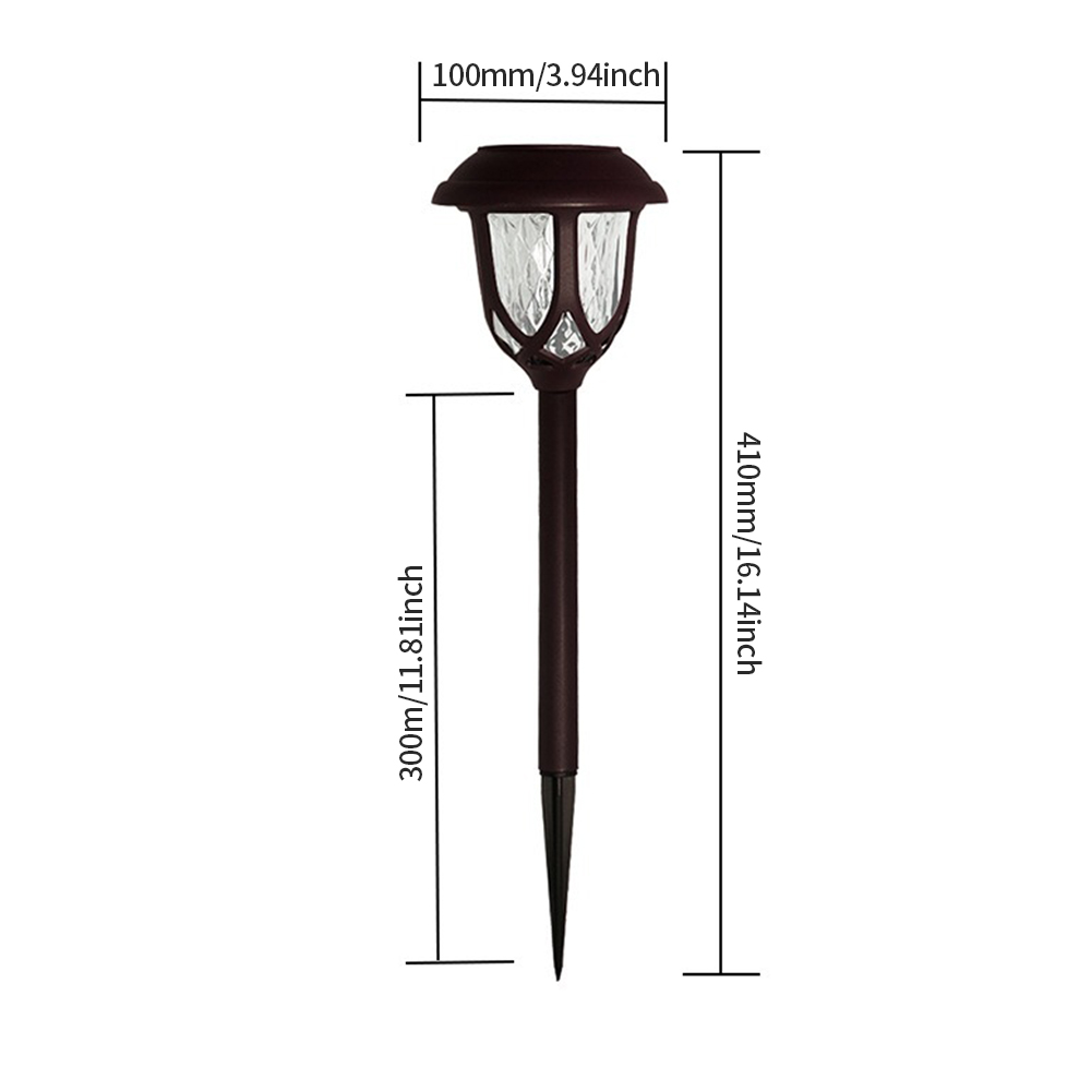 LEDソーラー中庭ランプ屋外防水芝生ライトソーラーガーデンパ - Landscape Spike Light のレビューと価格