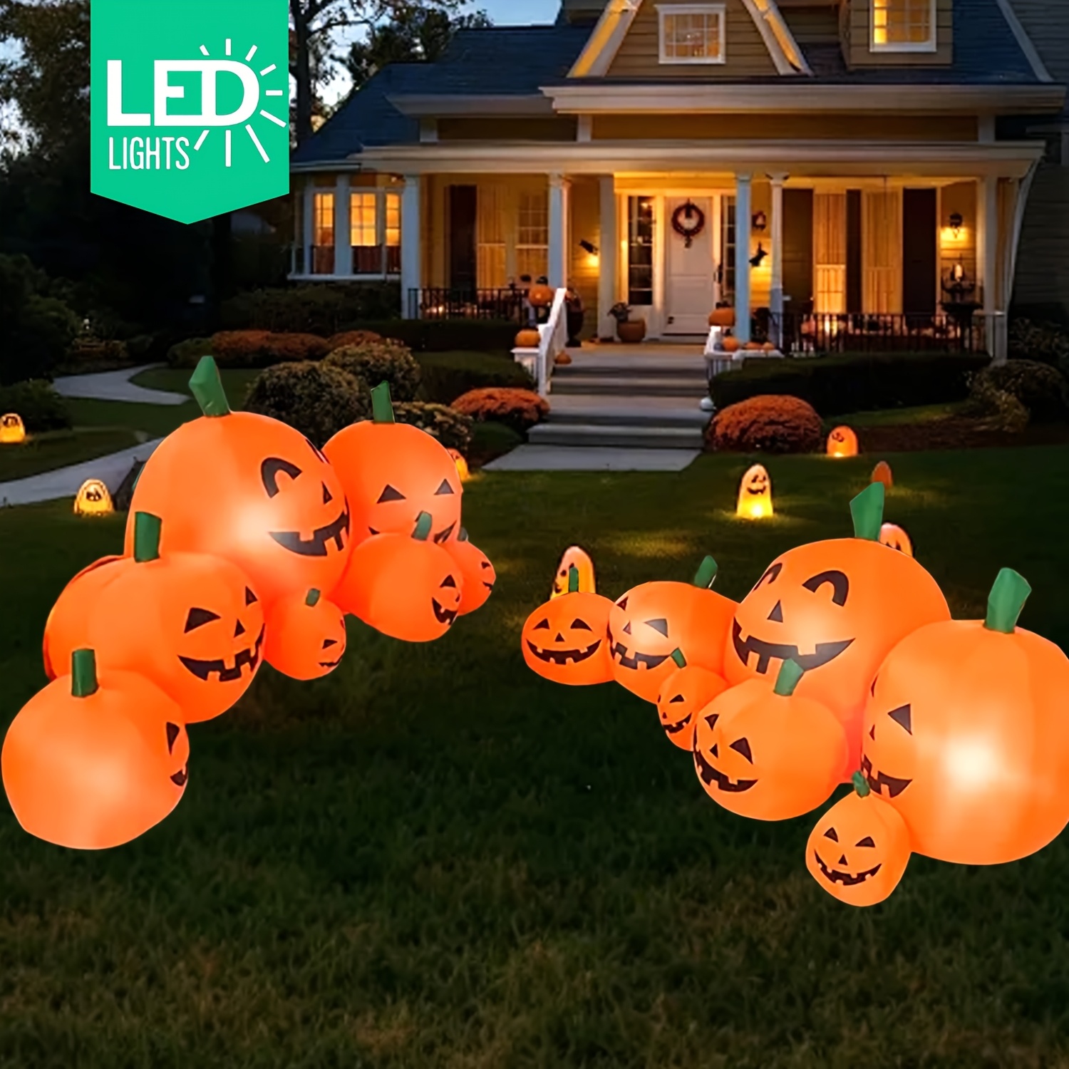 新入荷 7.5フィート ハロウィン インフレータブル パンプ - Outdoor Lighting In Ground のレビューと価格