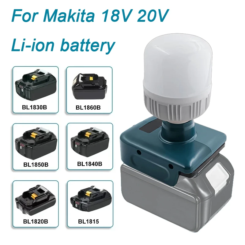 Makita用LEDワークライト電球、ポータブル低電圧ランプ - Outdoor Lighting Volt のレビューと価格