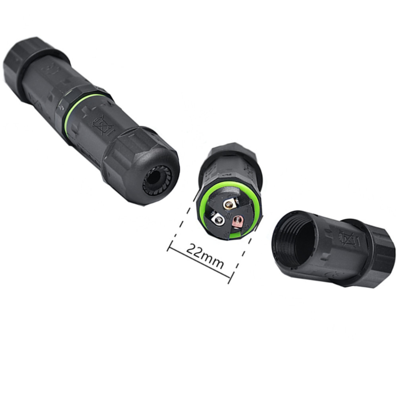 M16 防水ケーブルコネクタ IP68 屋外 2 3 4 ピ - Outdoor Lighting Connectors のレビューと価格