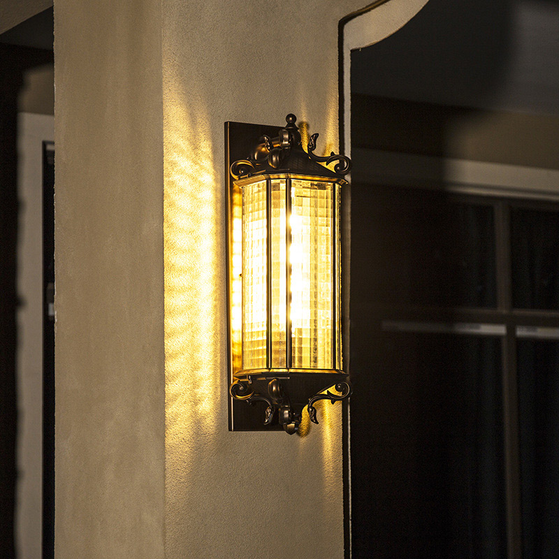 レトロなスタイルの防水ウォールランプ,屋外照明,庭,廊下,e - Outdoor Lighting For Front Of House のレビューと価格