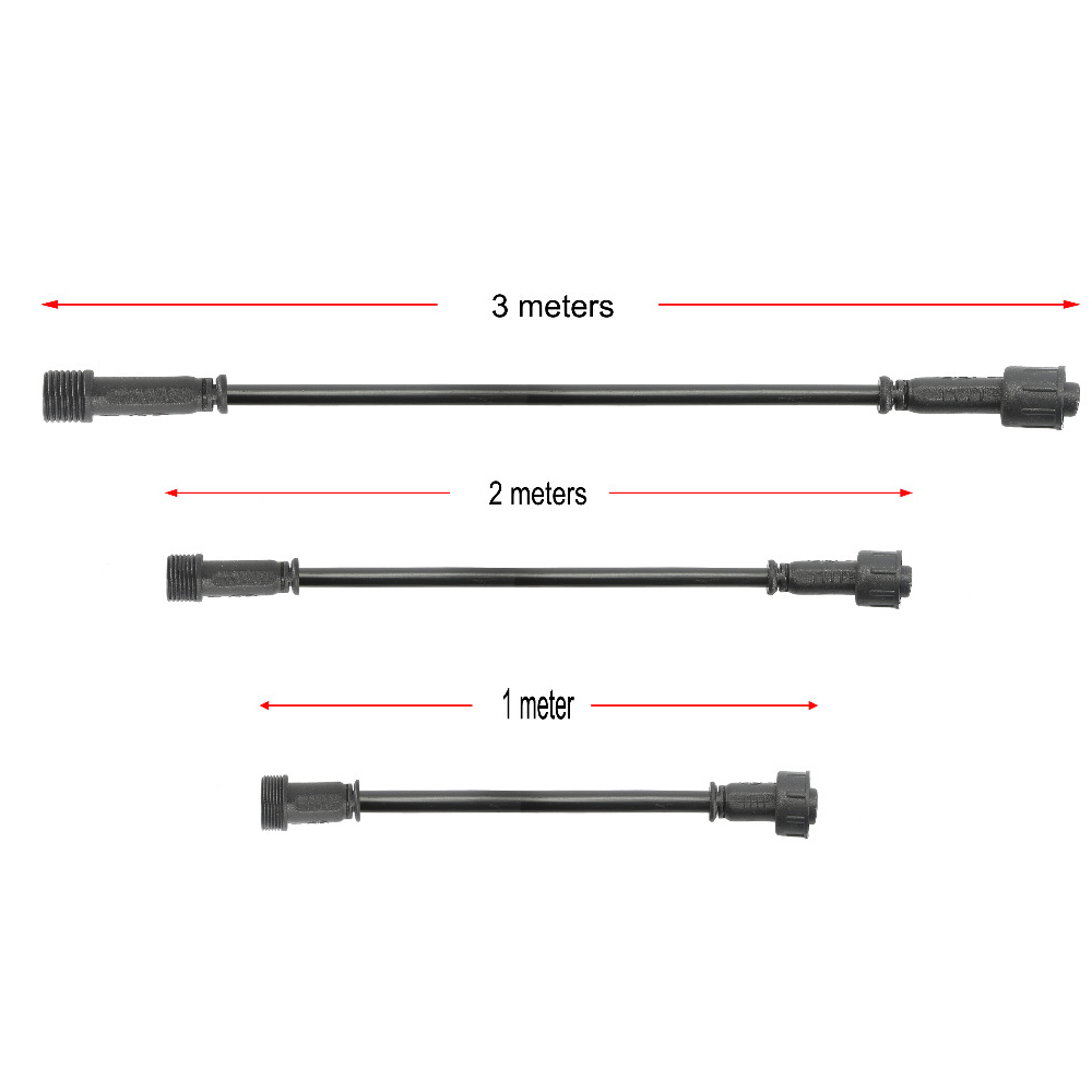 2PIN/4PIN 1 メートル/2 メートル/3 メートル - Outdoor Lighting Connectors のレビューと価格