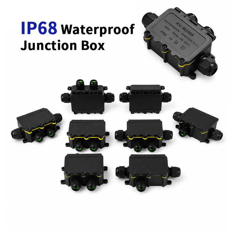 IP68防水ジャンクションボックス 2-8ウェイ 6極電気ケ - Outdoor Lighting Connectors のレビューと価格