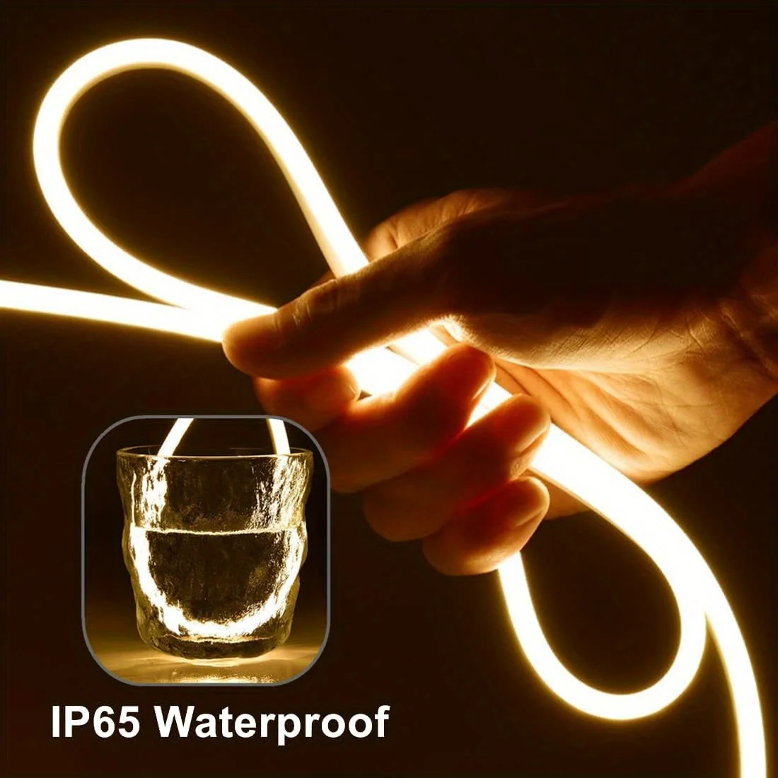 モーションセンサーネオン LED ライトストリップ USB  - Outdoor Lighting Strip のレビューと価格