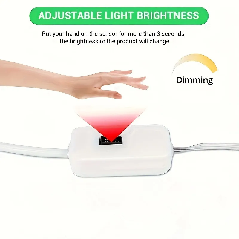 モーションセンサーネオン LED ライトストリップ USB  - Outdoor Lighting Strip のレビューと価格