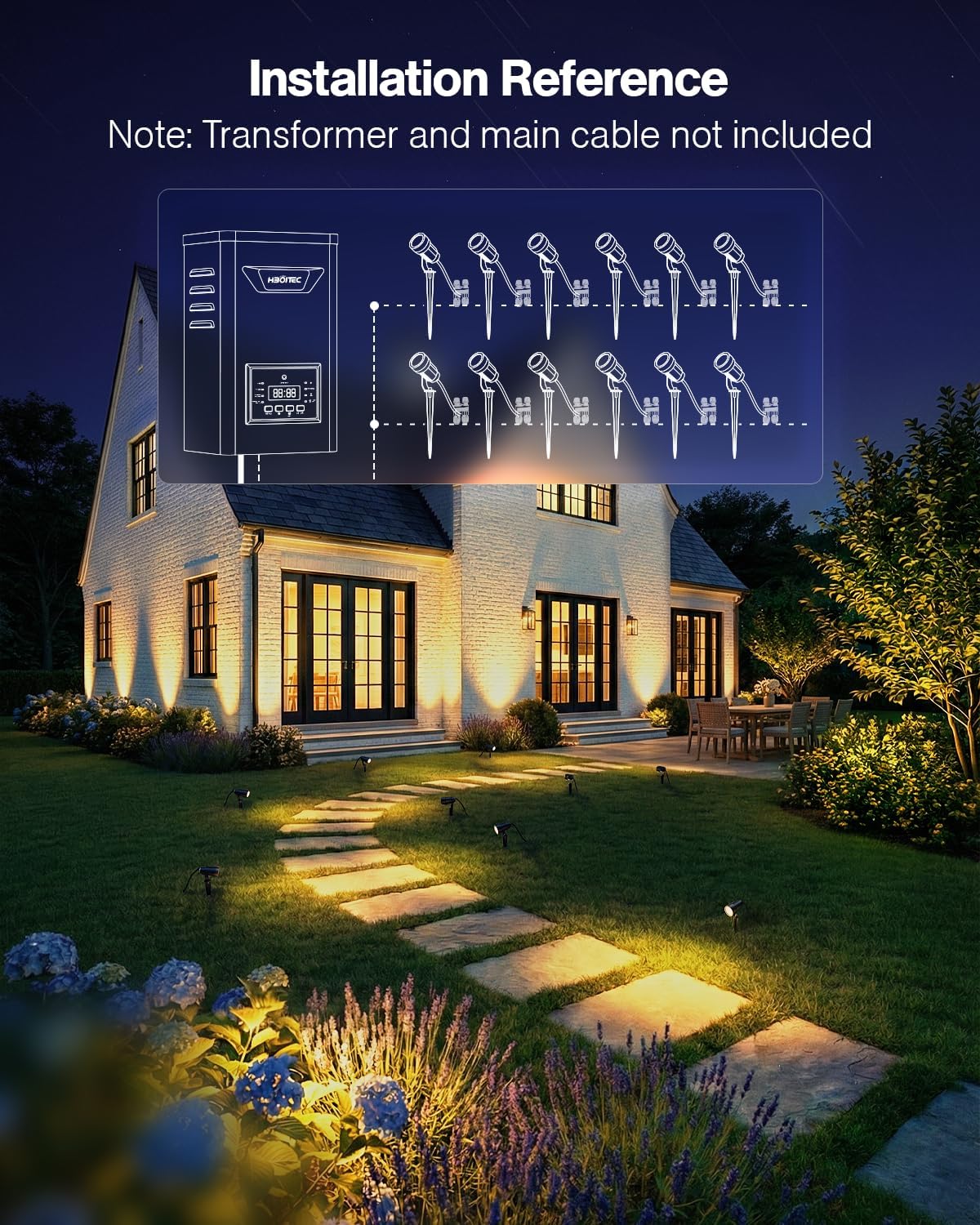 12個パック低電圧景観照明用ファストロックコネクタ5W LE - Outdoor Lighting Connectors のレビューと価格