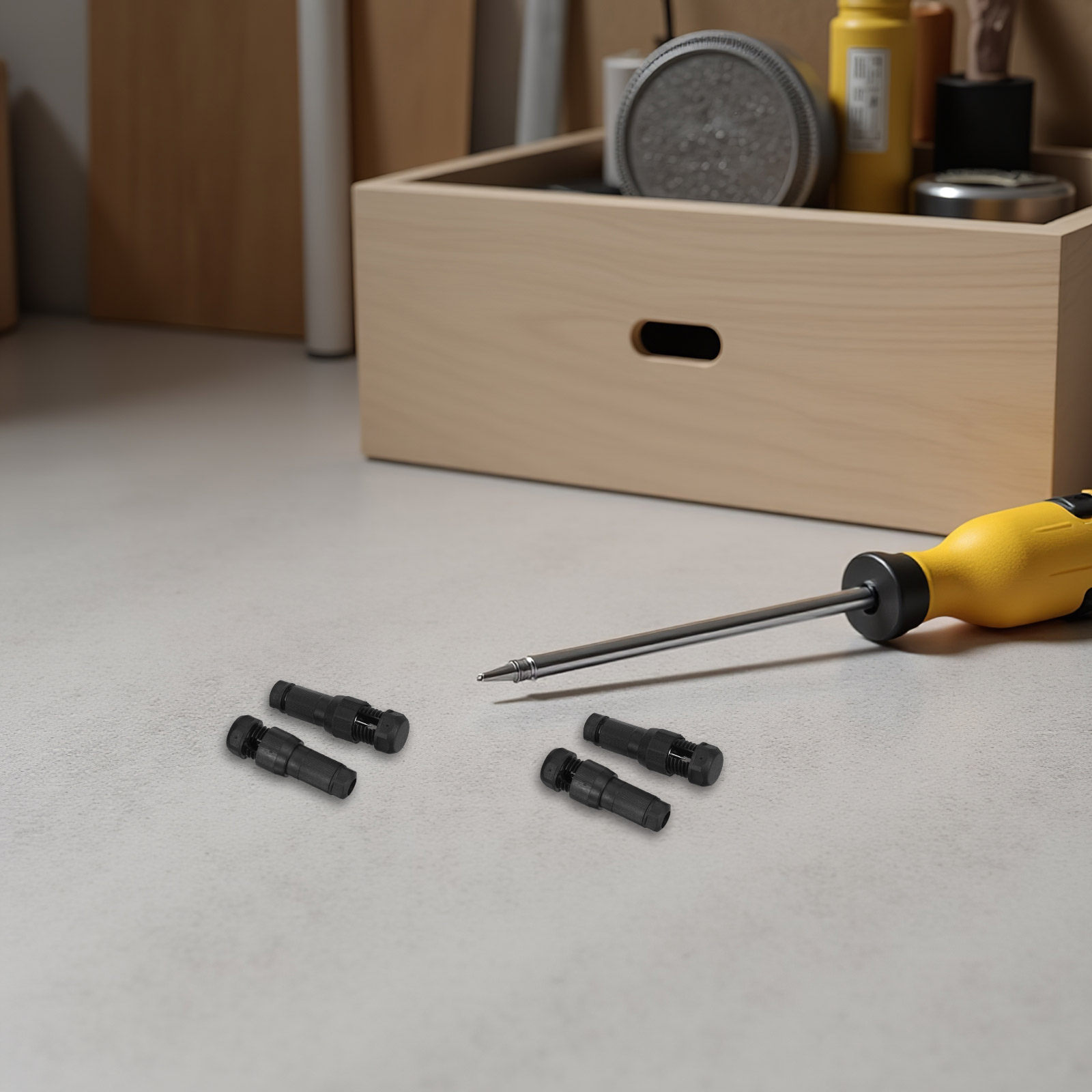 8個入り、防水仕様の低電圧用貫通式ワイヤーコネクター。屋外照 - Outdoor Lighting Connectors のレビューと価格