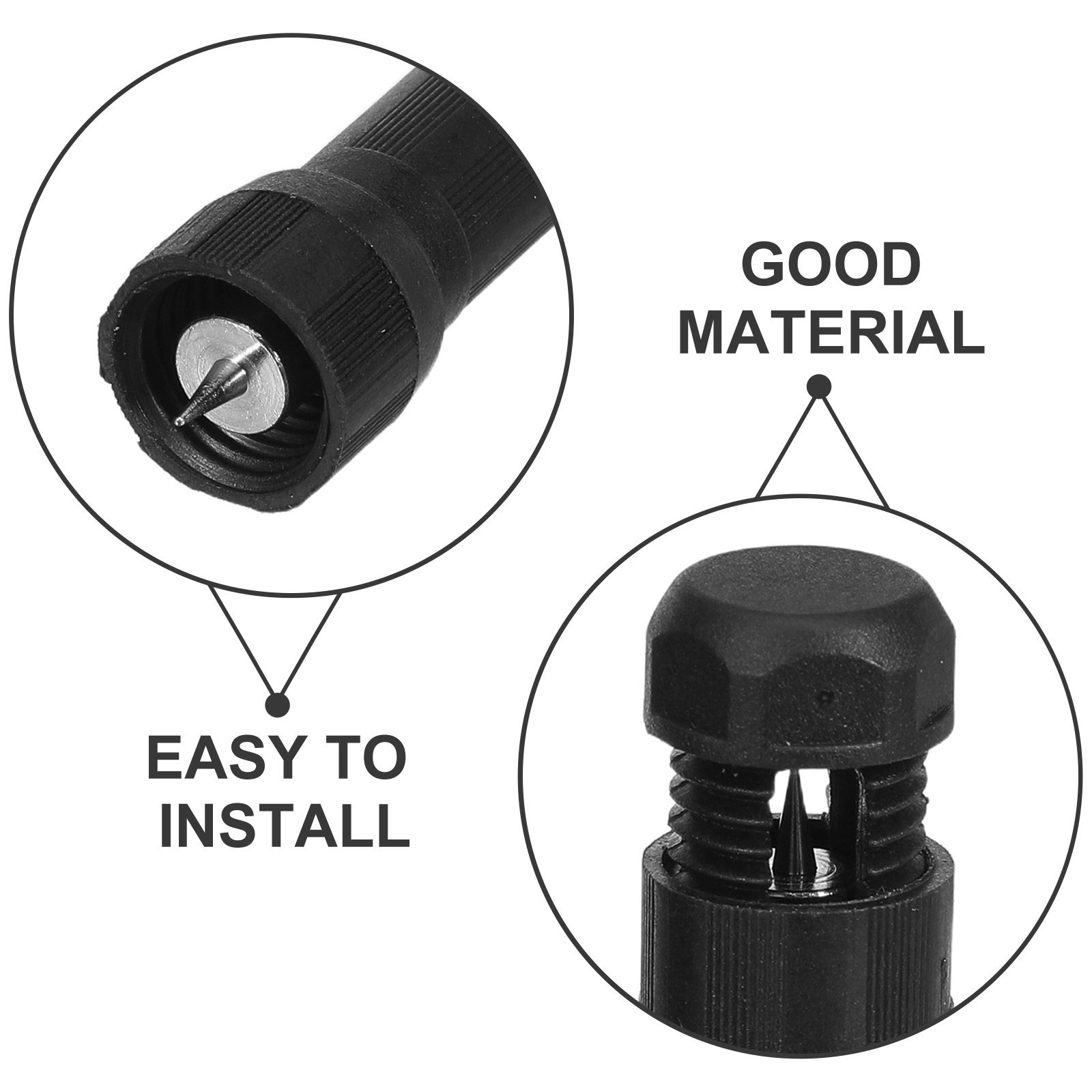 8個入り、防水仕様の低電圧用貫通式ワイヤーコネクター。屋外照 - Outdoor Lighting Connectors のレビューと価格